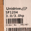 New Emerson SP1204 Unidrive SP AC Inverter, 3PH 200-240VAC 15.4A Input, 3.0kW/3.0HP