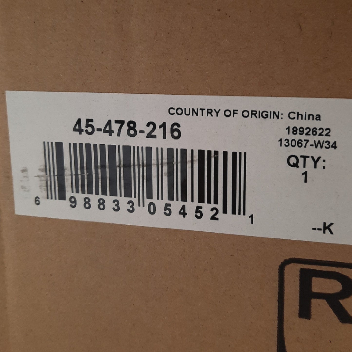 Open box Ergotron 45-478-216 HX Wall Monitor Arm, 20-42lbs Capacity, VESA MIS-D