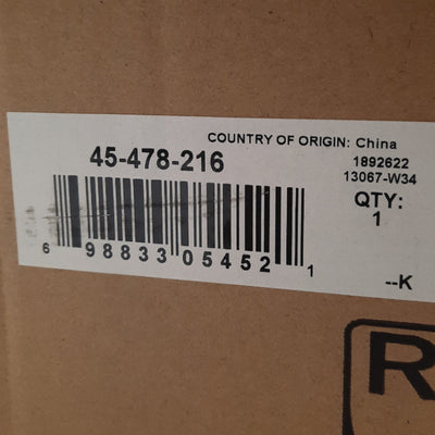 Open box Ergotron 45-478-216 HX Wall Monitor Arm, 20-42lbs Capacity, VESA MIS-D