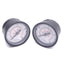 Used Lot of 2 Noshok 15-110-160-psi/kPa Pressure Gauge, 0-160psi, ø1-1/2in, 1/8in NPT