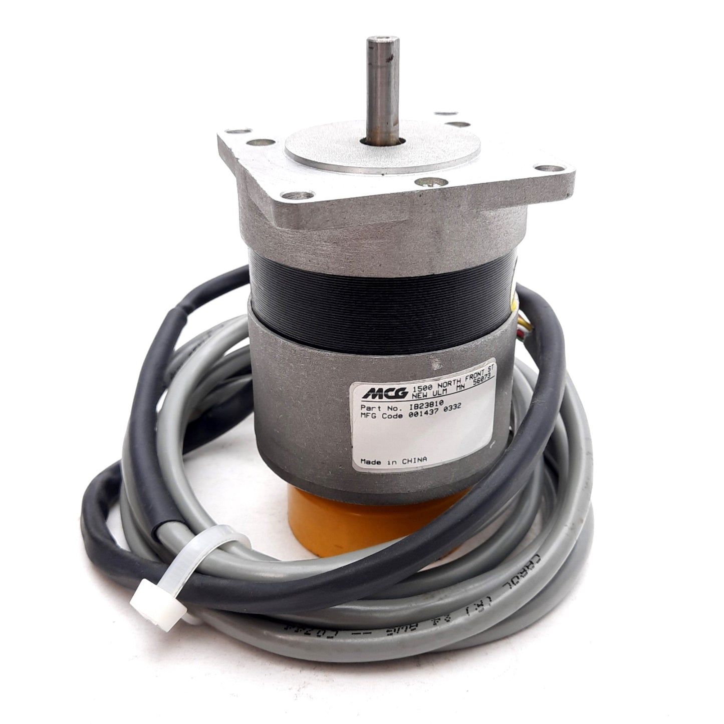 Used MCG IB23810 Brushless Servo Motor, 170VDC 5.5A, 8.8V/KRPM, 6000RPM, 20oz-in, NEMA 23
