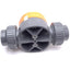 Used Georg Fischer 161.514.637 Type 514 PVC Manual Diaphragm Valve *No Handwheel*