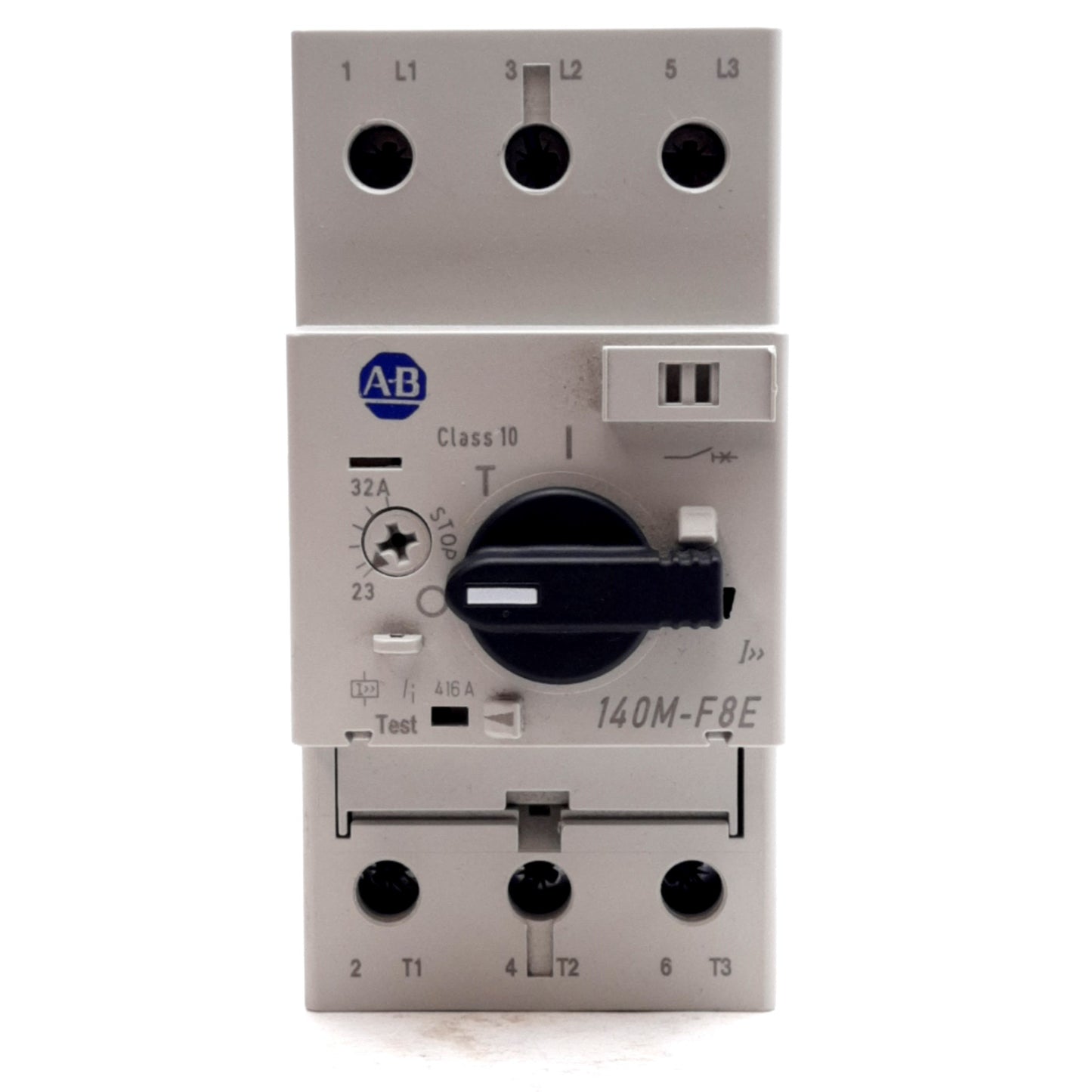 Used Allen Bradley 140M-F8E-C32 Motor Protection Circuit Breaker, 3-Pole, 23-32A