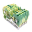 Used Lot of 6 Wago 280-907 Ground Terminal Block, 2-Conductor, 1-Level, 1-Potential