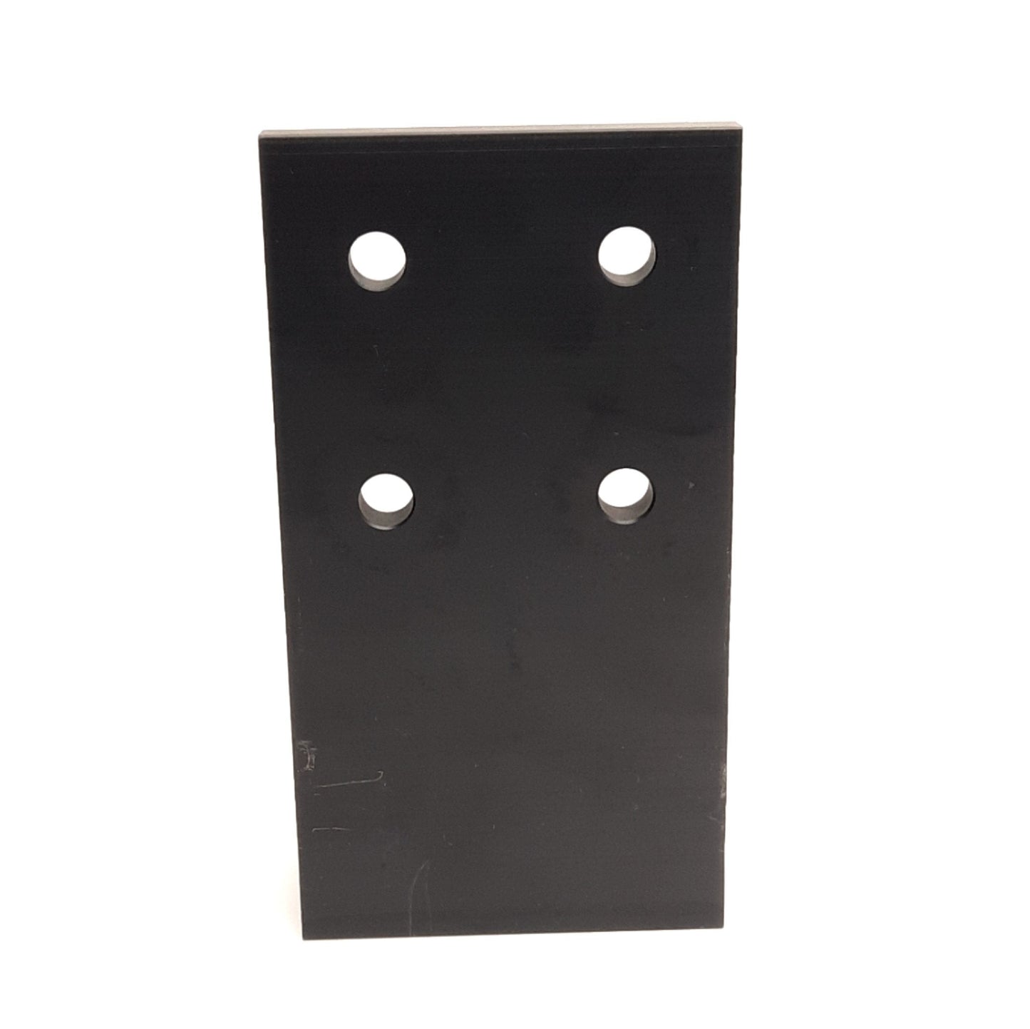 Used Lot of 4 Parker 27-058 Black Floor Mounting Bracket 40 Series Aluminum Extrusion
