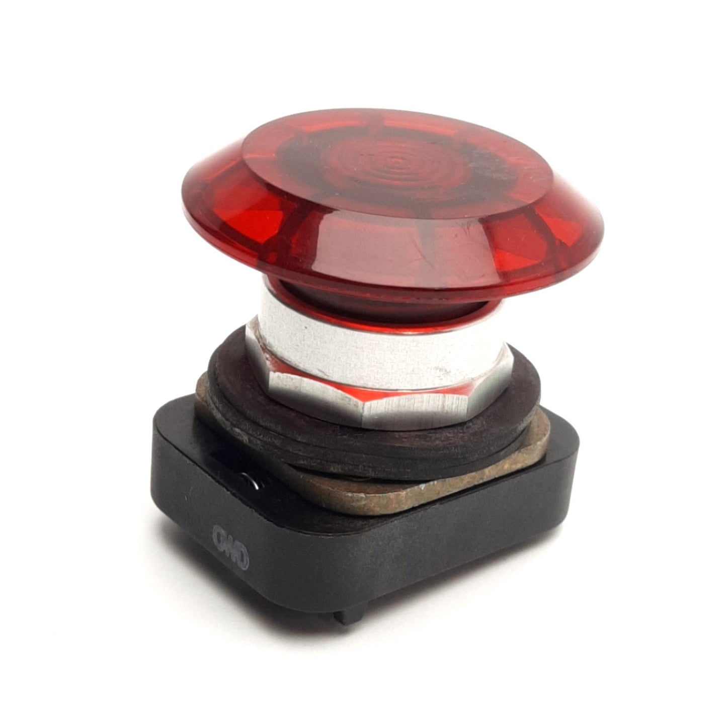 Used Allen Bradley 800T-FXJT 30mm Illuminated Jumbo Push-Pull E-Stop Operator, ø55mm