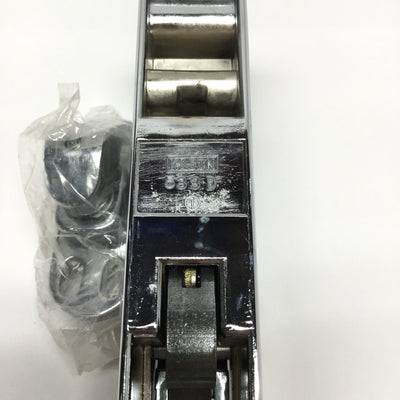 New – Open box Kason 533D Edgemount Mechanical Trigger-Action Latch, Polished Chrome w/Strike