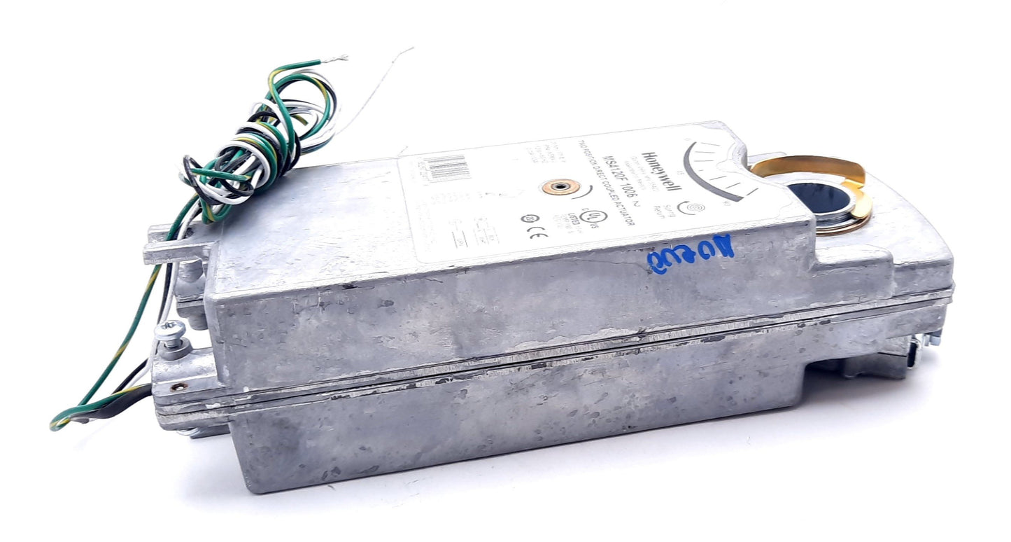 Used Honeywell MS4120F1006 Two Position Damper Actuator w/Spring Return SPST