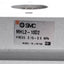 Used SMC MHL2-10D2 Pneumatic Parallel Gripper, ø10mm Bore, 60mm Stroke, 0.6MPa, M5