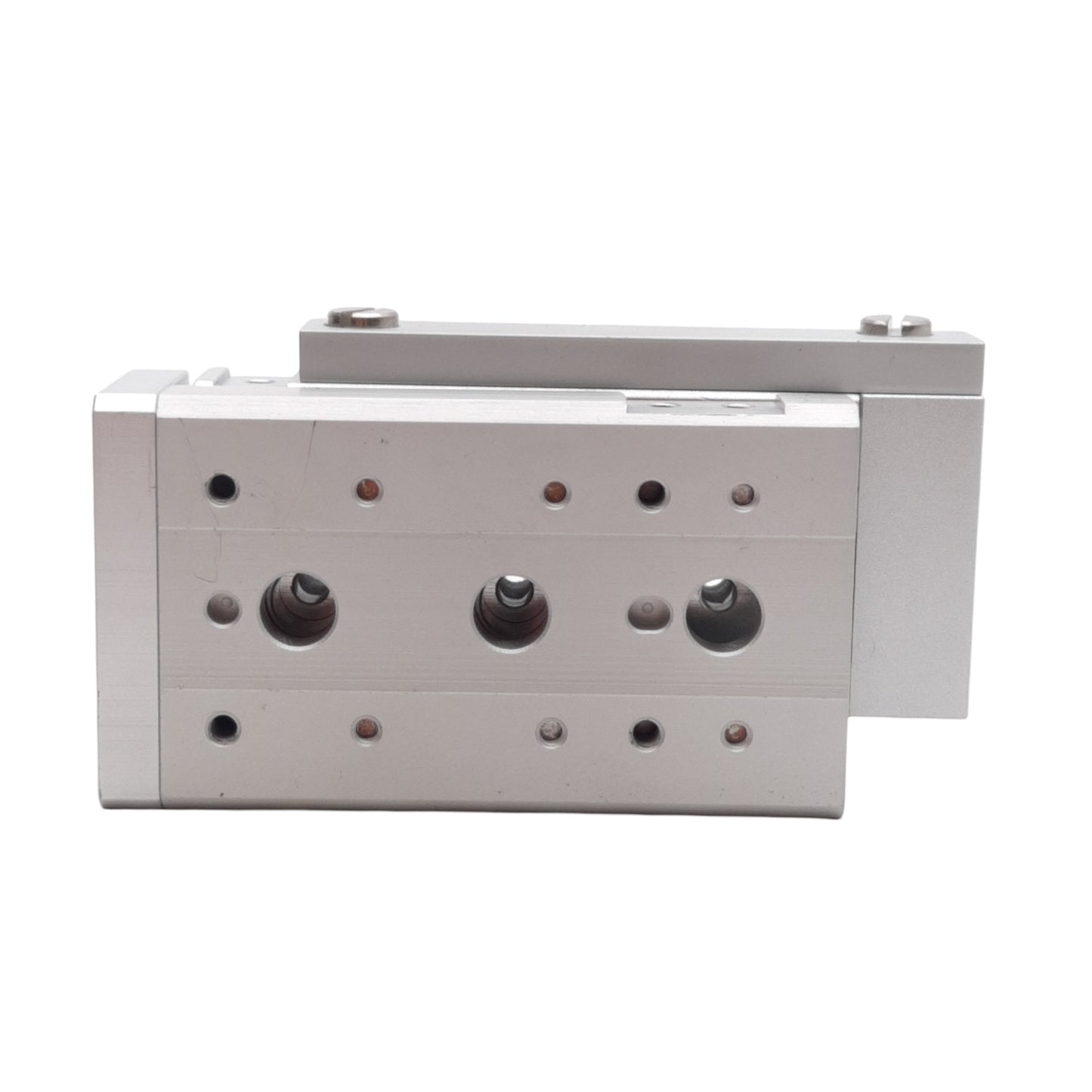 Used SMC MXS8-30P Precision Slide Table, ø8mm Bore, 30mm Stroke, M5x0.8, 0.15-0.7MPa