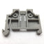 Used Lot of 25 Wago 249 End Stop Terminal Block, Gray, 35mm DIN Rail Mounting