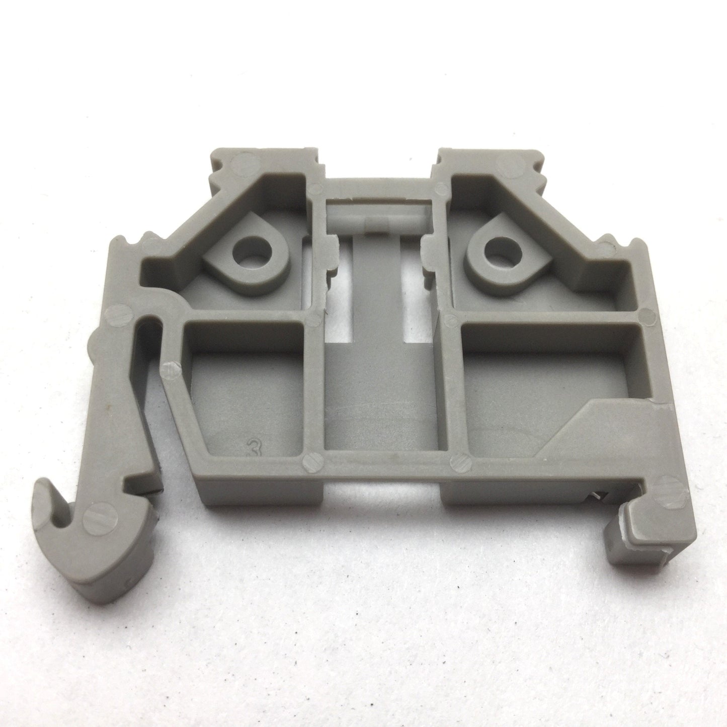 Used Lot of 25 Wago 249 End Stop Terminal Block, Gray, 35mm DIN Rail Mounting