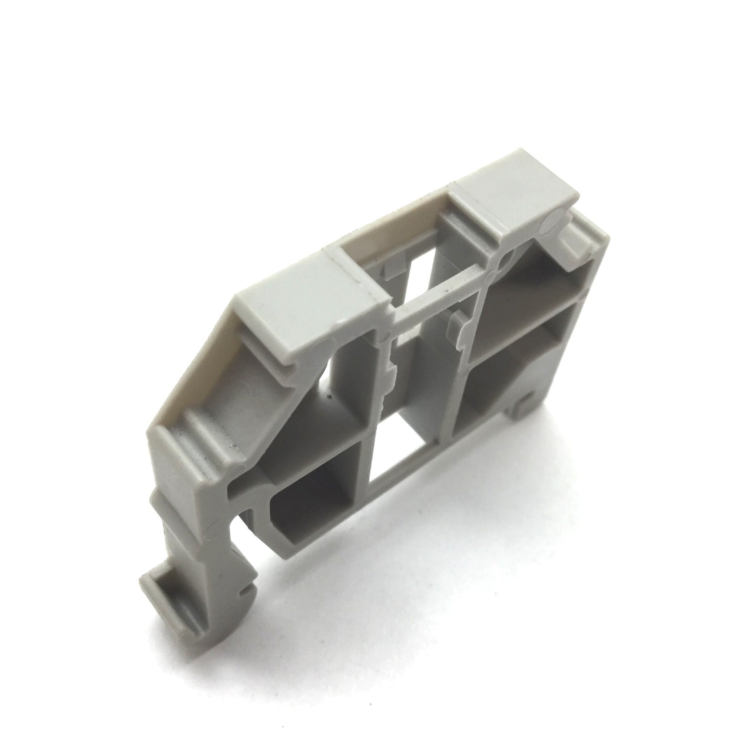 Used Lot of 25 Wago 249 End Stop Terminal Block, Gray, 35mm DIN Rail Mounting