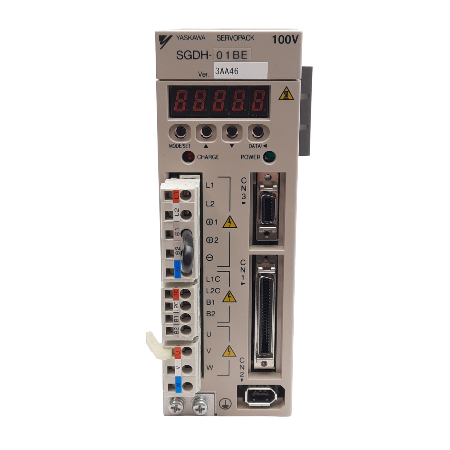 New Yaskawa SGDH-01BE Sigma II Servopack, 100-115VAC Input, 3PH 0-115VAC 0-300Hz Out