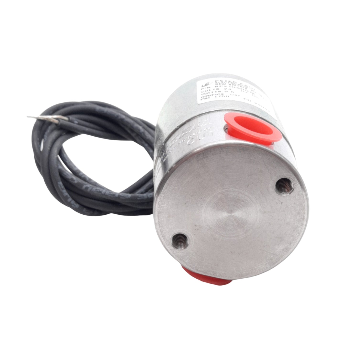 New Peter Paul BP21G9DGM Solenoid Valve 2-Way NO, ø1/32in, 1750PSI, 1/4in NPT, 24VDC