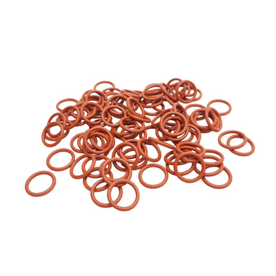 New – Open box Lot of 100 Parker S1138-70 Silicone O-Rings, 0.426in ID, 0.566in OD, Dash 013