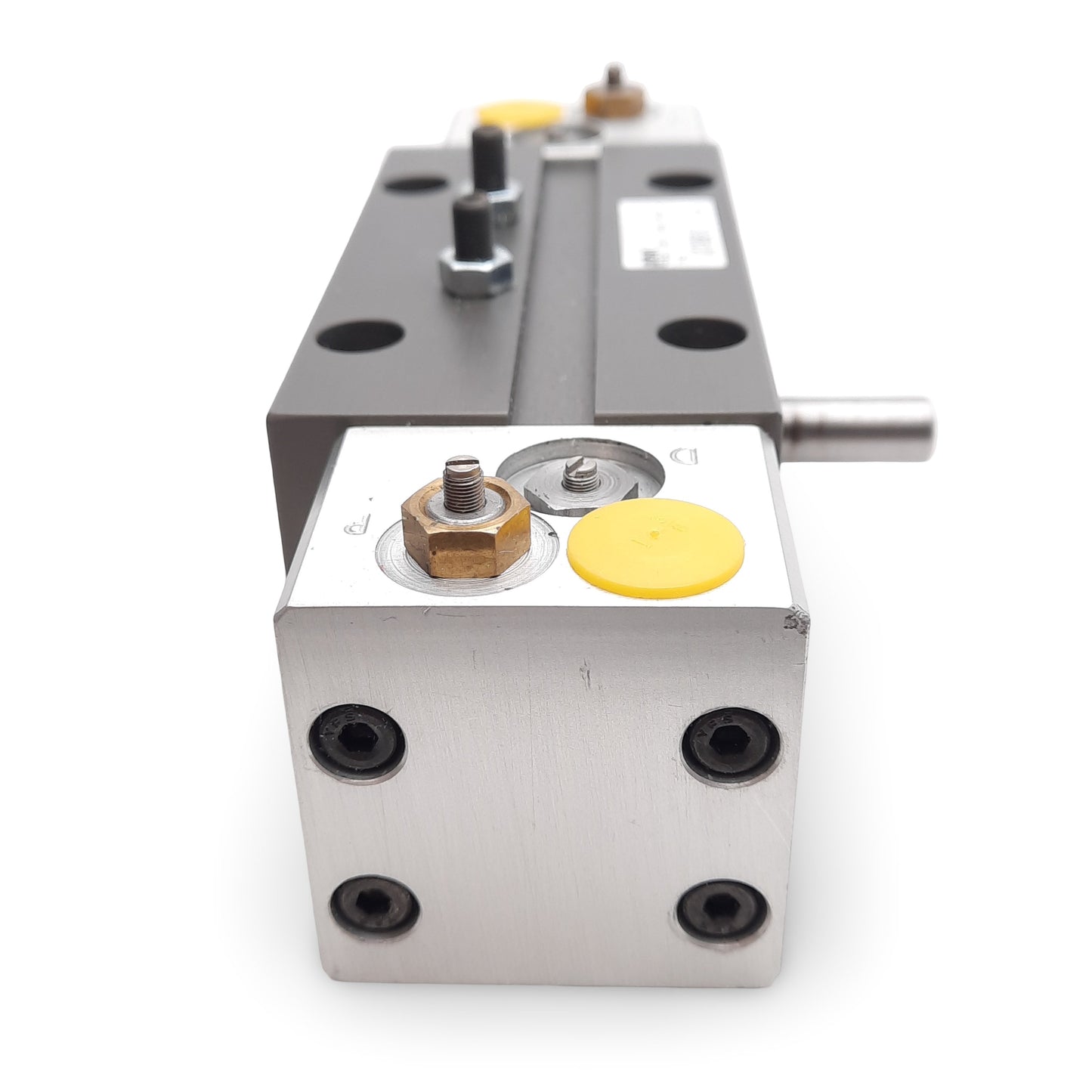 Used Phd RAS1 20x180-DB-E-PB Rotary Actuator ø20mm Bore 180° Rotation 150PSI NPT1/8