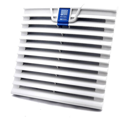 Used Rittal SK 3239.124 Fan and Filter Unit 24VDC, 0.23A, 5.5W, 105m³/h, 98m³/h