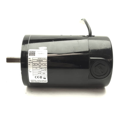 Used Bodine Electric Company 42A5BEPM DC Motor 130VDC, 1.8A, NEMA 42C *Ground Shaft*