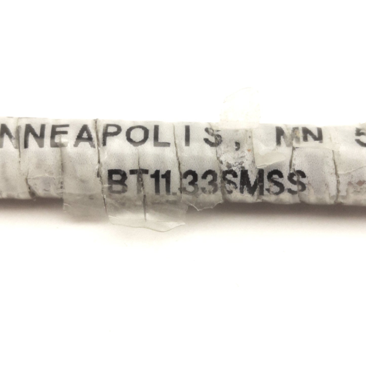 Used Banner Engineering BT11.33SMSS Bifurcated Fiber Optic Light Guide, 3/16in x 2Ft