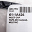 New Meltric 61-1A426 Protective Cap For Male Inlet, Black Rubber, Accessory Size 1