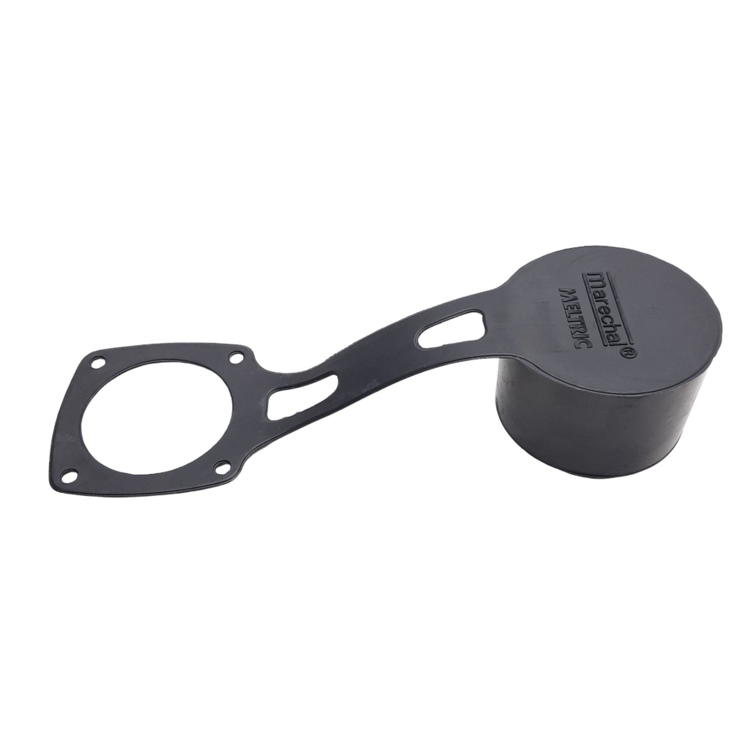 New Meltric 61-1A426 Protective Cap For Male Inlet, Black Rubber, Accessory Size 1