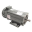 Used Boston Gear PM9100TF-B Permanent Magnet DC Motor, 90VDC 10A, 1750RPM, 56CZ Frame