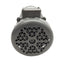 Used Boston Gear PM9100TF-B Permanent Magnet DC Motor, 90VDC 10A, 1750RPM, 56CZ Frame