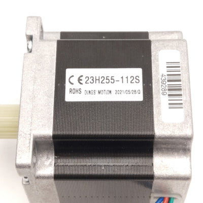 Used Dings Motion 23H255-112S Stepper Motor 1.8° Step Angle, NEMA23, For: QL30M