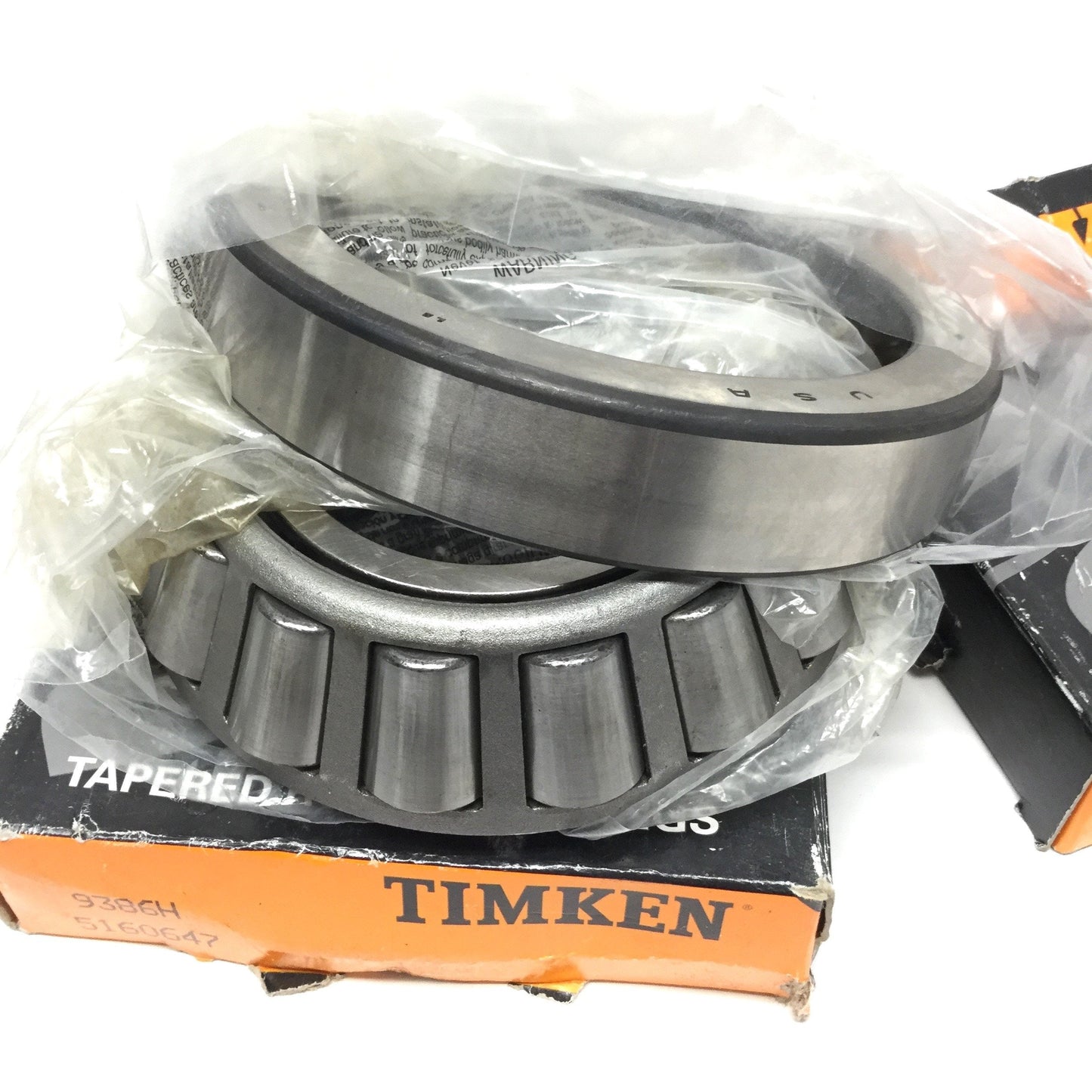 New – Open box Timken 9386H/9321 Tapered Roller Bearing Cup & Cone Ø3.3125" Bore, Ø6.75" OD