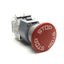 Used EAO 704.074.2 E Stop Button Twist Release, 600VAC 250 VDC, 10A, DPST-NC