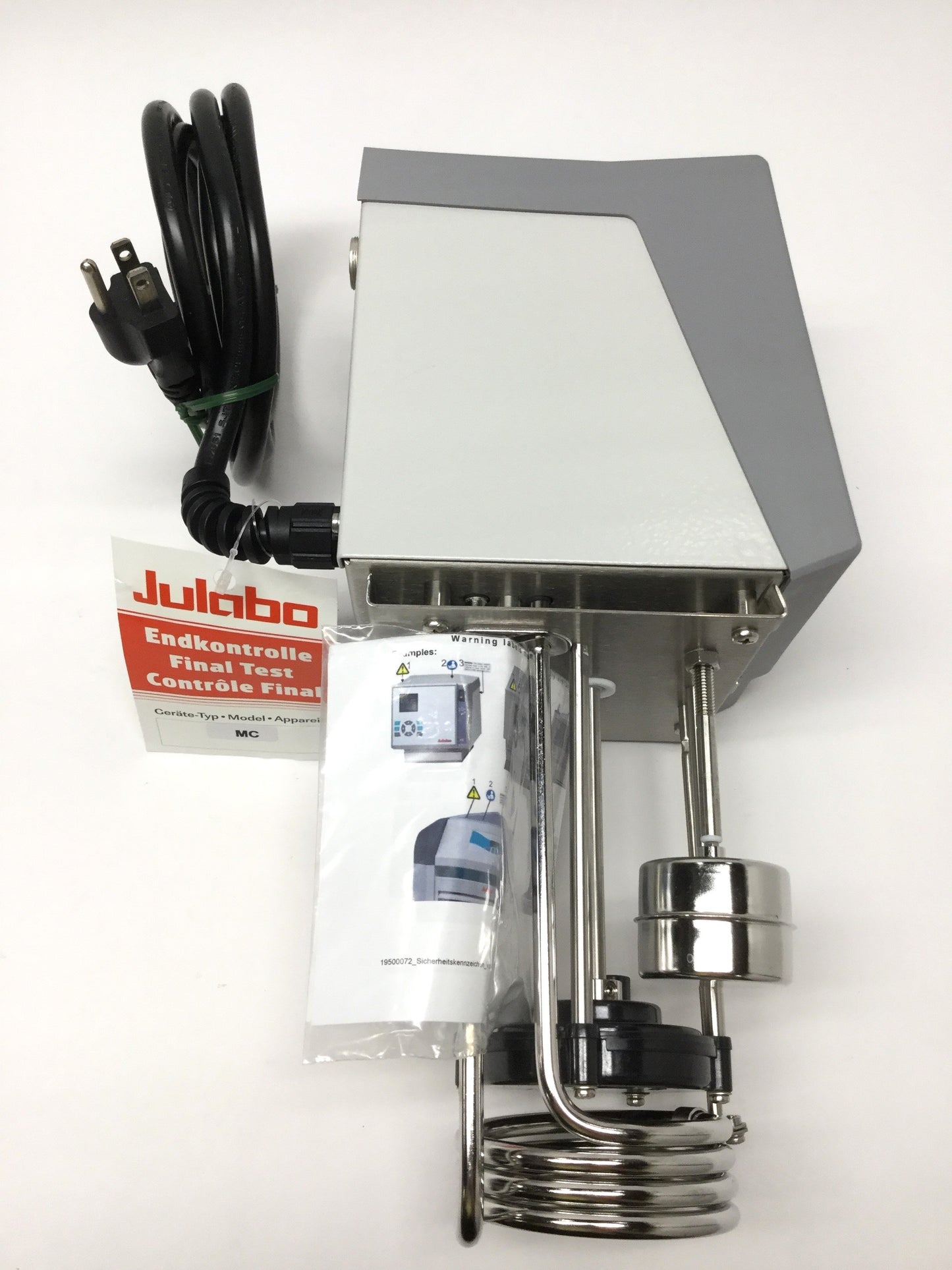 New – Open box Julabo MC Immersion Heating Bath Circulator Controller Head 200°C, 1100W, 115VAC