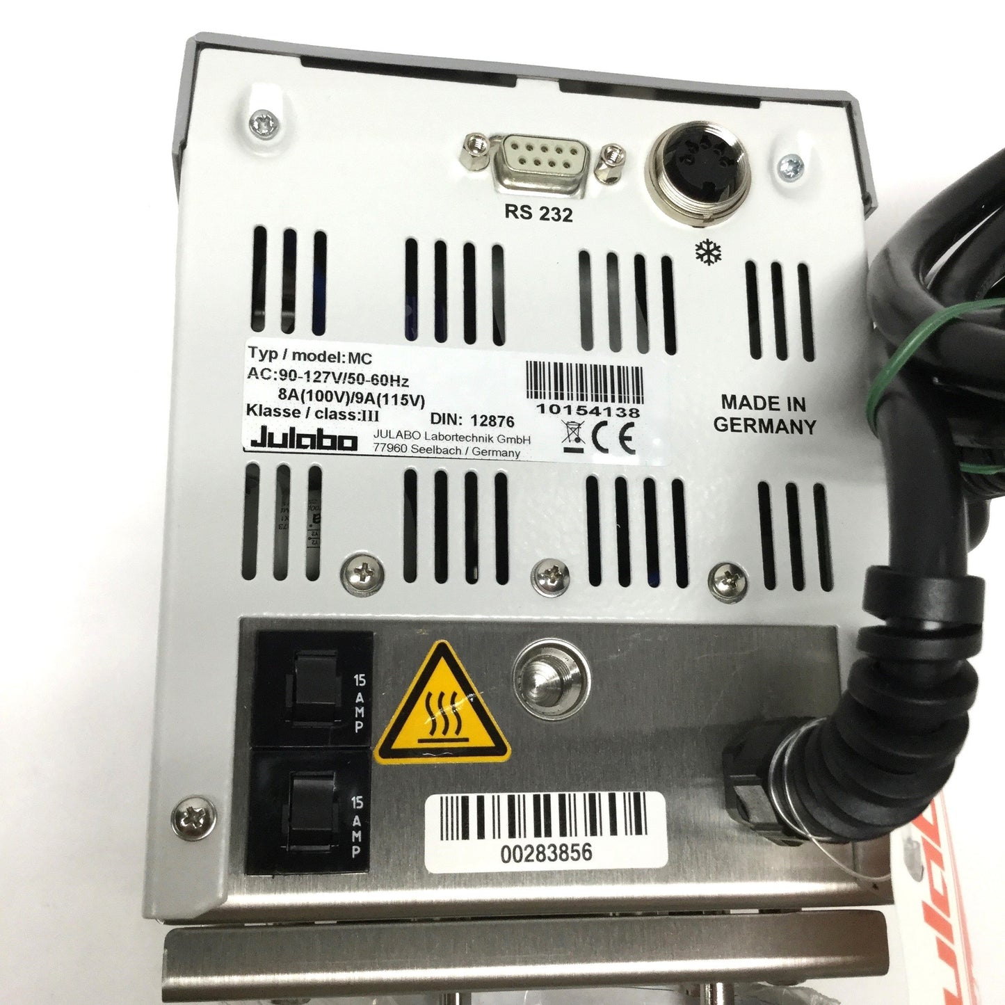 New – Open box Julabo MC Immersion Heating Bath Circulator Controller Head 200°C, 1100W, 115VAC