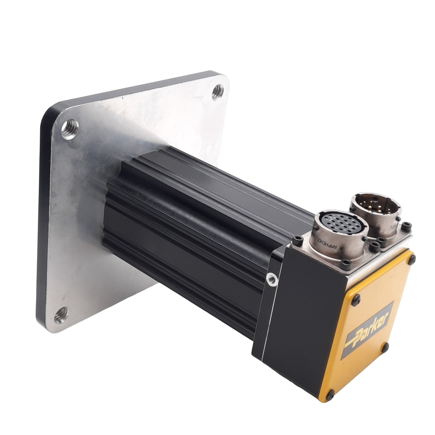 Used Parker CM233AE-113765 Servo Motor, 340VAC 1.99A, 0.652kW, 5920RPM, ø3/8in Shaft