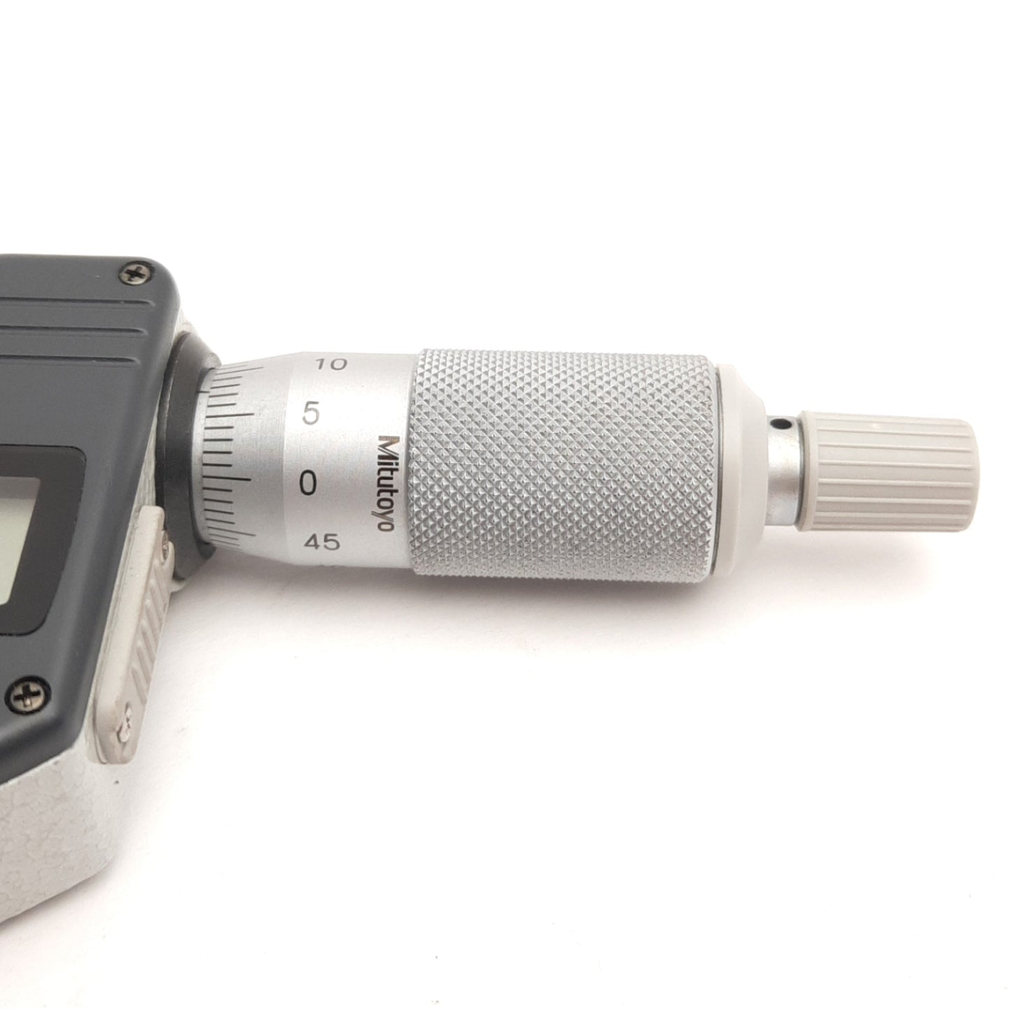 Used Mitutoyo 350-254-10 Digimatic Micrometer Head, 25mm Range, 0.001mm Resolution