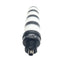 Used Banner TL50BGYRQ Basic Tower Light, 4 Segment, 30VDC, 20mA, 5-pin M12, NPN/PNP