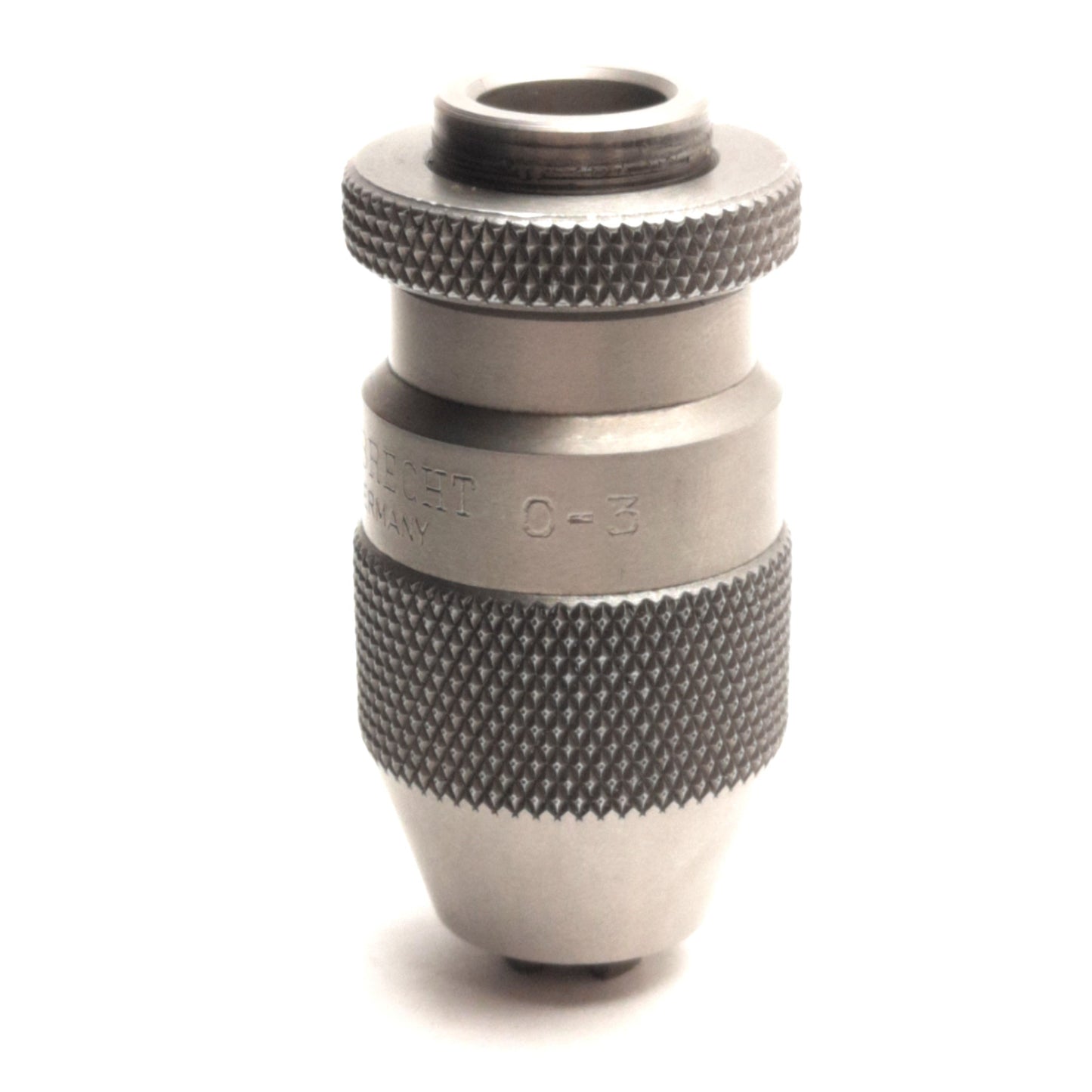 Used Albrecht 30-3/8 Classic Precision Keyless Drill Chuck, 1/64" to 1/8", 3mm Thru