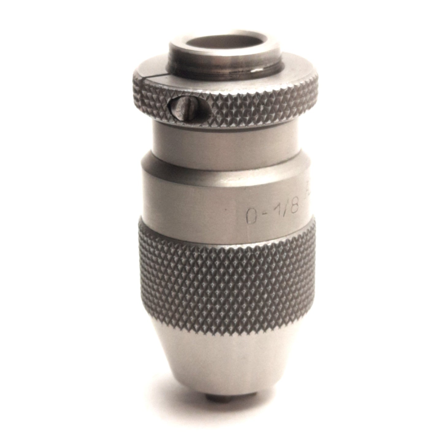 Used Albrecht 30-3/8 Classic Precision Keyless Drill Chuck, 1/64" to 1/8", 3mm Thru