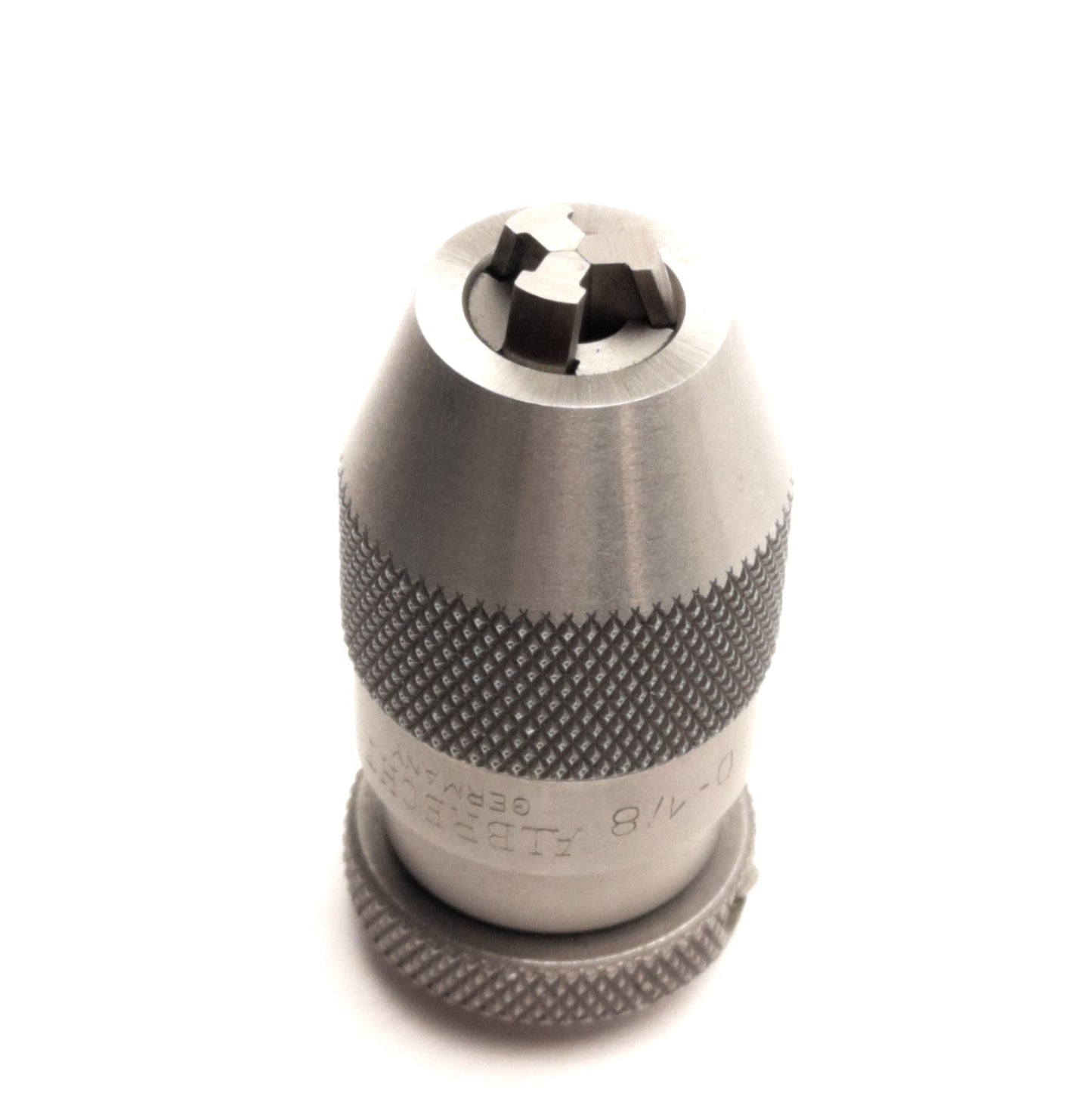 Used Albrecht 30-3/8 Classic Precision Keyless Drill Chuck, 1/64" to 1/8", 3mm Thru