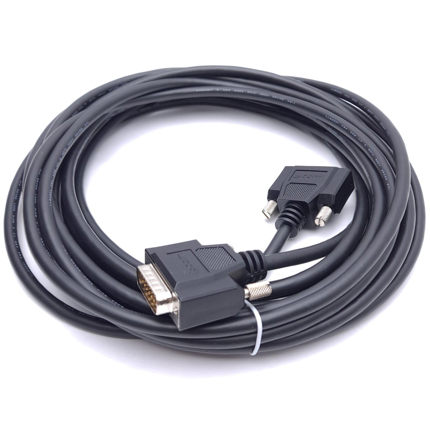 New L-com CSMNB15MF-25 D-Sub Cable, DB15 Male to DB15 Female, 25 ft Length