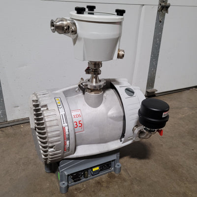 Used BOC Edwards XDS35I Dry Scroll Vacuum Pump 21CFM 0.008 Torr 0.7HP 100-240VAC 1Ph