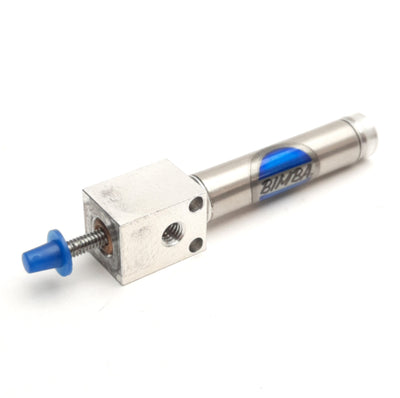 Used Bimba BFM-0070.5-D Pneumatic Cylinder 5/16in Bore, 1/2in Stroke, 10-32 Ports