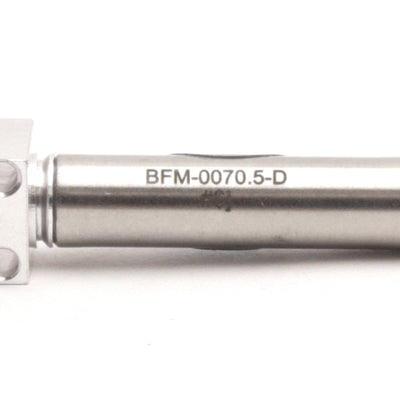 Used Bimba BFM-0070.5-D Pneumatic Cylinder 5/16in Bore, 1/2in Stroke, 10-32 Ports