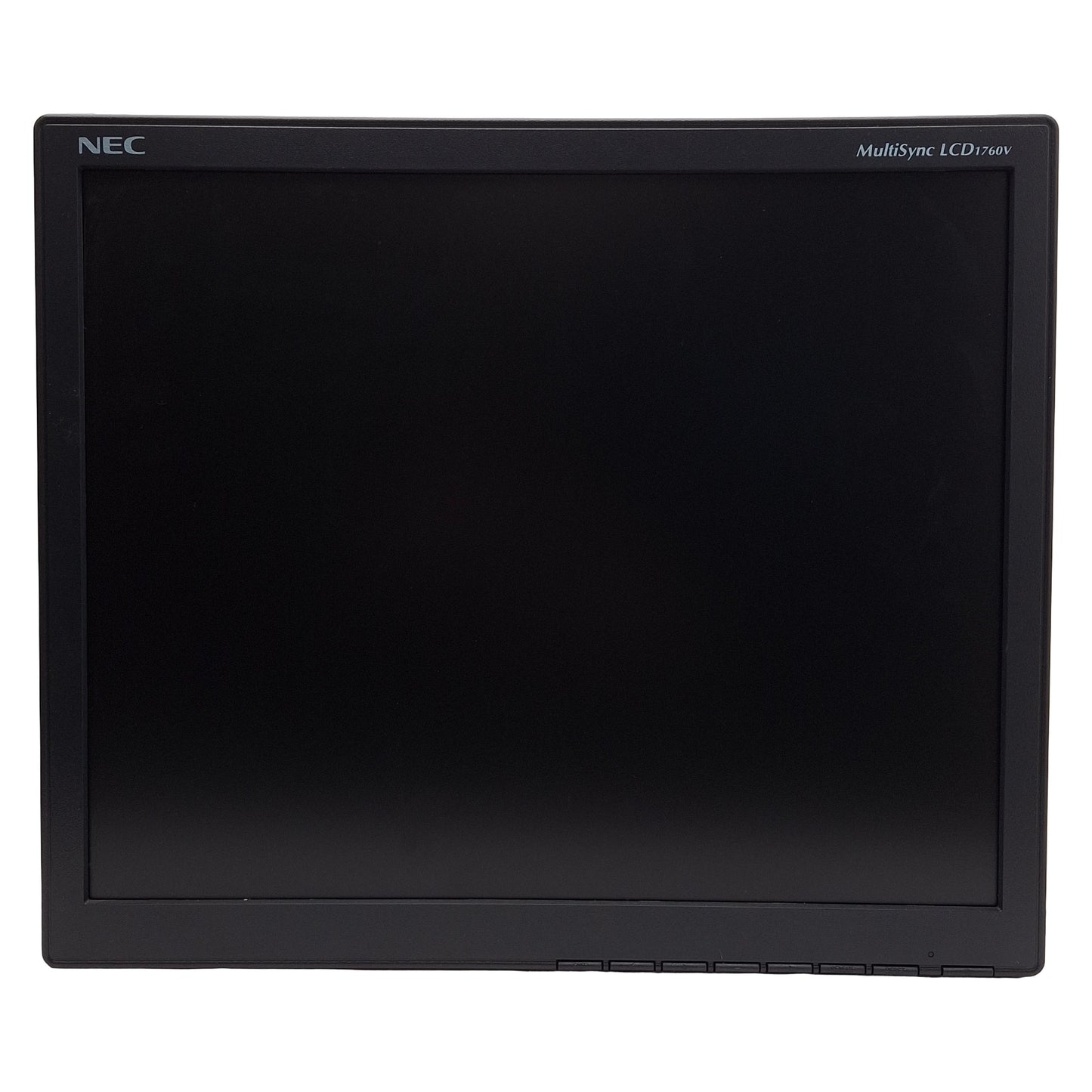 Used NEC Multisync LCD1760V LCD Monitor 17", 100-240VAC, VGA Input, 1280x1024