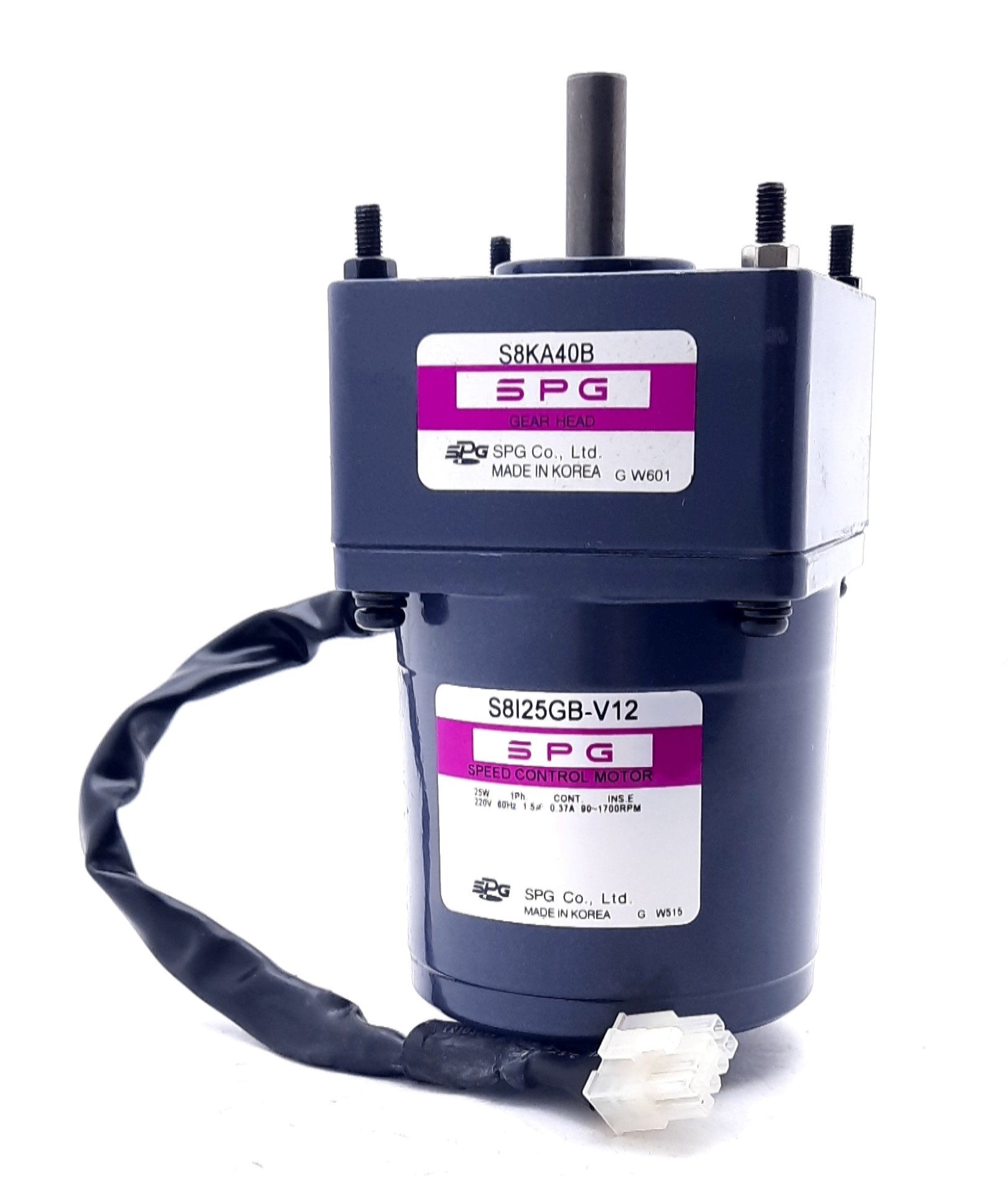 SPG S8I25GB-V12 Speed Control Motor Single Phase 25W 220V