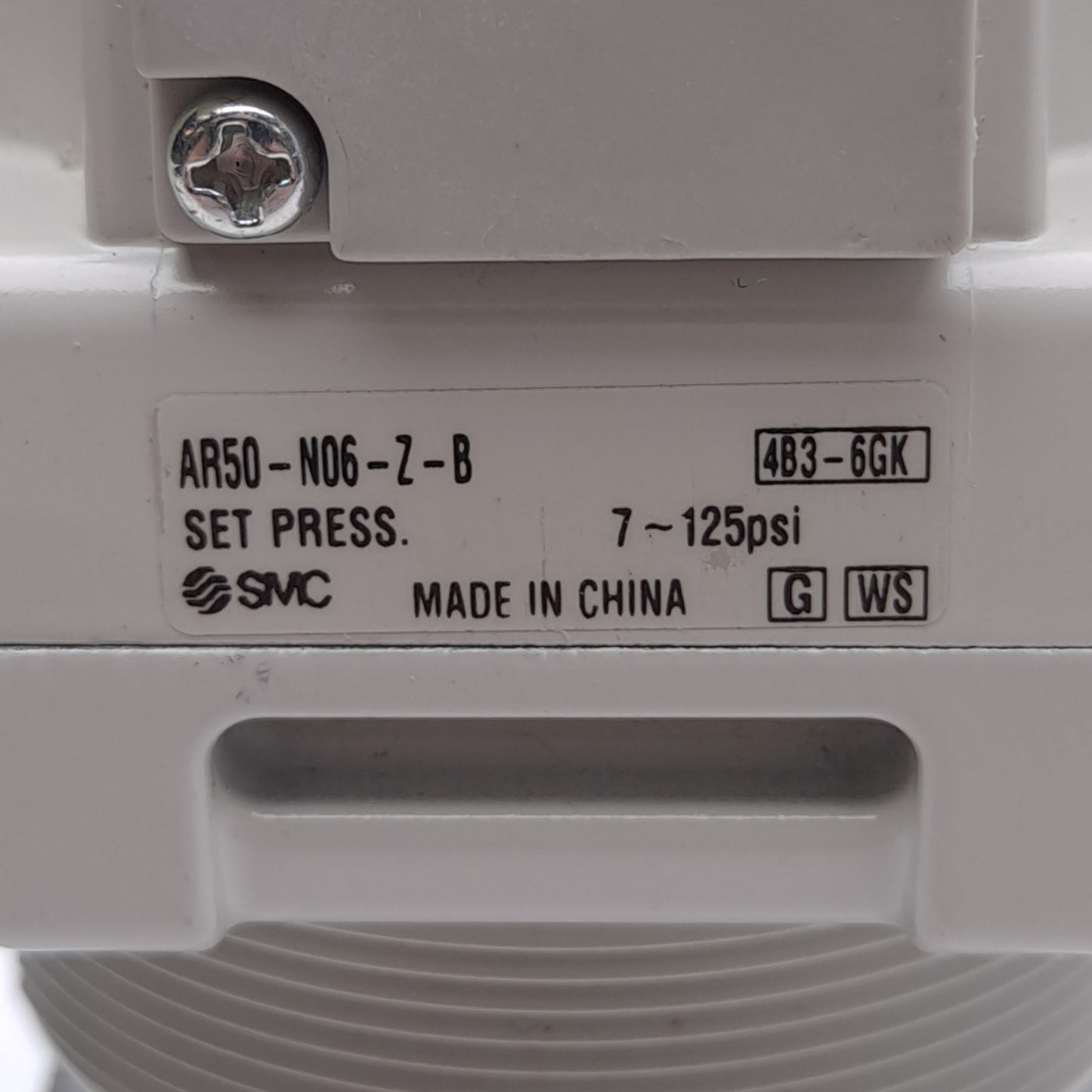 Used SMC AR50-N06-Z-B Pneumatic Regulator, 3/4in NPT, 0.05-0.85MPa Set, 1.0MPa Max