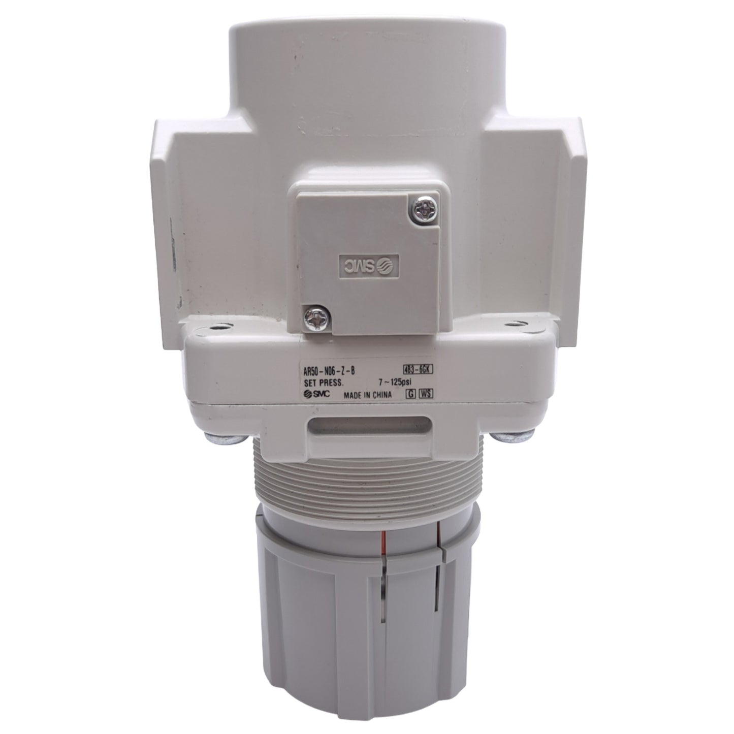 Used SMC AR50-N06-Z-B Pneumatic Regulator, 3/4in NPT, 0.05-0.85MPa Set, 1.0MPa Max