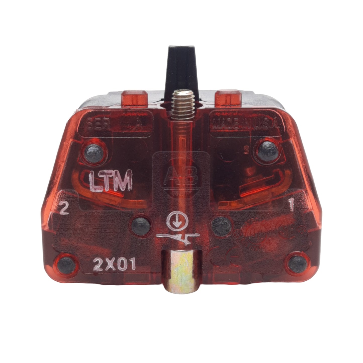 New – Open box Lot of 2 Allen Bradley 800E-2X01 Contact Block, 1 Normally Closed, 600VAC/DC