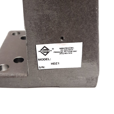 Used Aerotech HDZ1 English Right Angle L-Bracket (ATS100-050 & ATS100-100) 9.5"x4"x4"