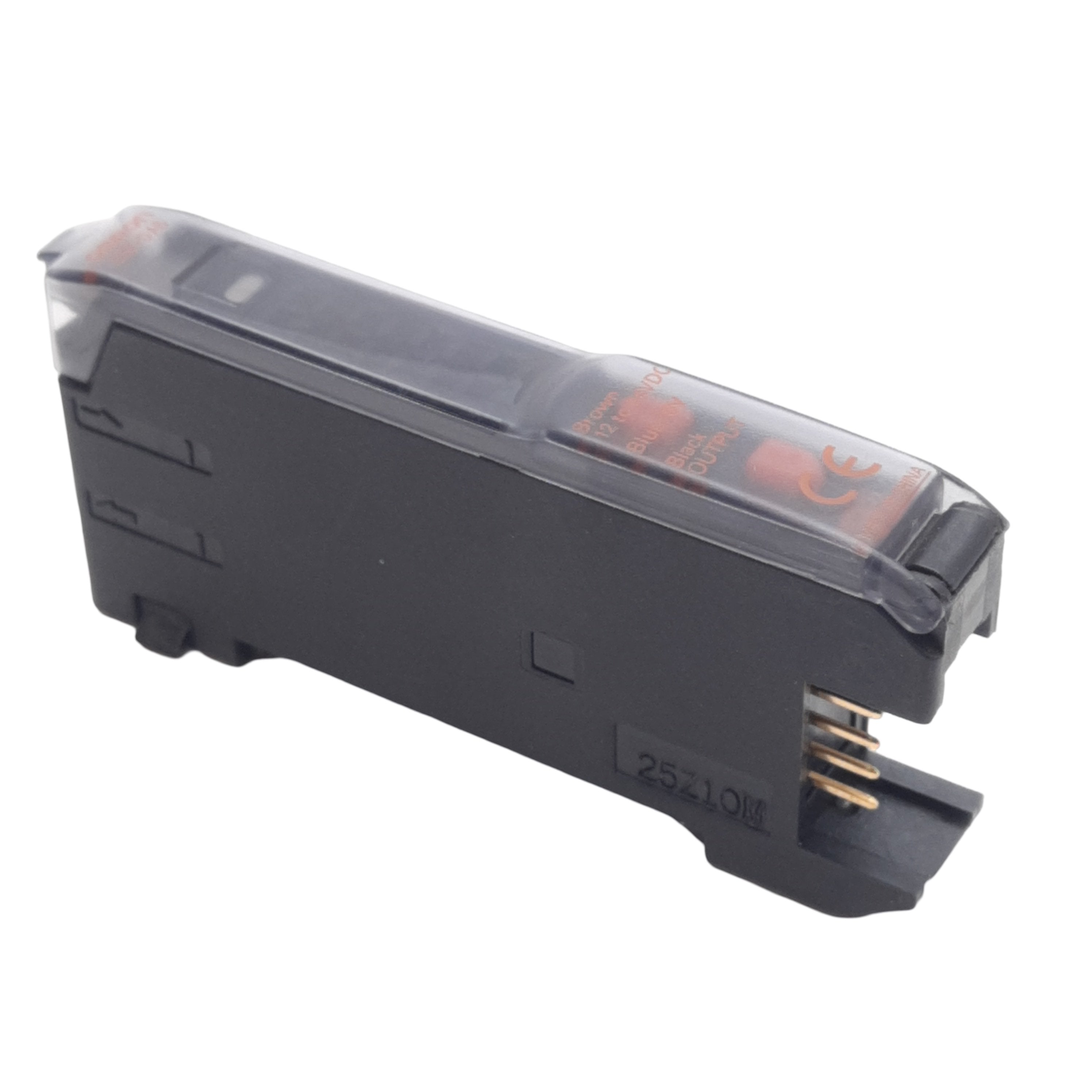 Omron E3X-DA6 Expandable Digital Fiber Optic Amplifier, Red LED, NPN ...